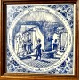 Изразец керамический Сыроварня. Голландия