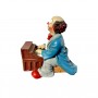 Статуэтка винтажная Клоун музыкант играет на рояле, Gilde Clowns. Германия