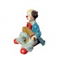 Статуэтка винтажная Клоун музыкант играет на гармошке, Gilde Clowns. Германия