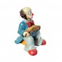 Статуэтка винтажная Клоун музыкант играет на гармошке, Gilde Clowns. Германия