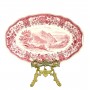 Блюдо овальное Villeroy Boch, Burgenland, красная посуда. Германия