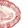Блюдо овальное Villeroy Boch, Burgenland, красная посуда. Германия