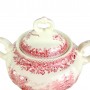 Сахарница Villeroy Boch, Burgenland, красная посуда. Германия