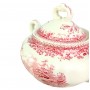 Сахарница Villeroy Boch, Burgenland, красная посуда. Германия