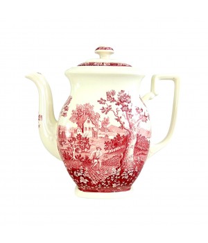 Чайник, заварник Villeroy Boch, Rusticana, красная посуда. Германия
