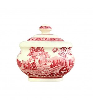 Сахарница Villeroy Boch, Rusticana, красная посуда. Германия