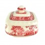 Сахарница Villeroy Boch, Rusticana, красная посуда. Германия