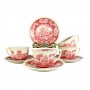 Чайный сервиз Villeroy Boch, Rusticana, красная посуда. Германия