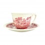 Чайная пара Villeroy Boch, Rusticana, кракелюр, желтые пятна. Германия
