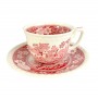Чайная пара Villeroy Boch, Rusticana, кракелюр, желтые пятна. Германия