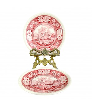 Блюдца Villeroy Boch, Rusticana, красная посуда. Германия