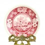 Блюдца Villeroy Boch, Rusticana, красная посуда. Германия
