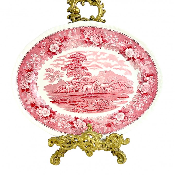 Блюдо овальное, Wedgwood, Adams. Англия