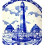Декоративная тарелка Маяк, R. Wegst. Голландия