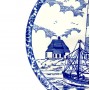 Декоративная тарелка Маяк, R. Wegst. Голландия