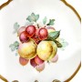 Декоративная тарелка Фрукты, крыжовник и яблоки, фарфор. Германия