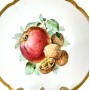  Декоративная тарелка Фрукты, яблоко и грецкий орех, фарфор. Германия