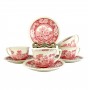 Чайные пары Villeroy Boch, Rusticana, красная посуда. Германия