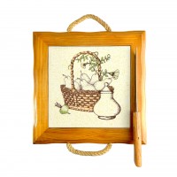 Сырная доска с ножом Груши в корзине. Германия