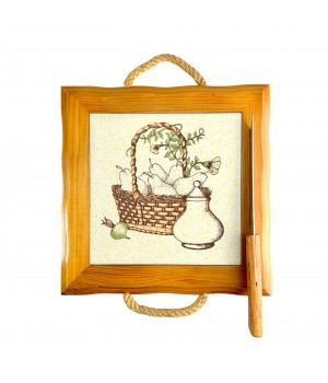 Сырная доска с ножом Груши в корзине. Германия