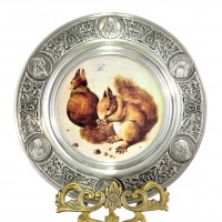 Декоративная тарелка Белки, Albrecht Durer. Германия