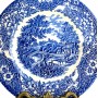 Пирожковые тарелки Английская деревня, English Ironstone, синие. Англия