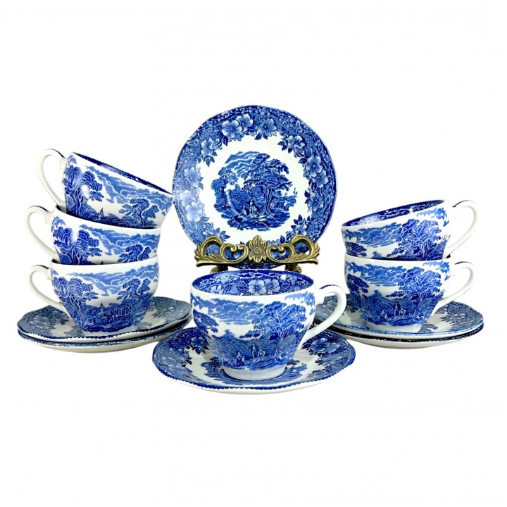 Чайные пары Wedgwood, Woodland. Англия