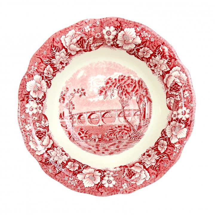 Салатник Palissy Pottery, Thames River Scenes. Англия