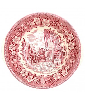 Салатник Royal Tudor Ware, Coaching Taverns. Англия