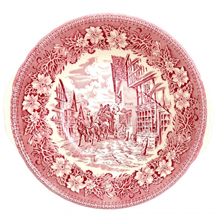 Салатник Royal Tudor Ware, Coaching Taverns. Англия