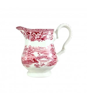 Молочник, сливочник Myotts, Tonquin, красная посуда. Англия