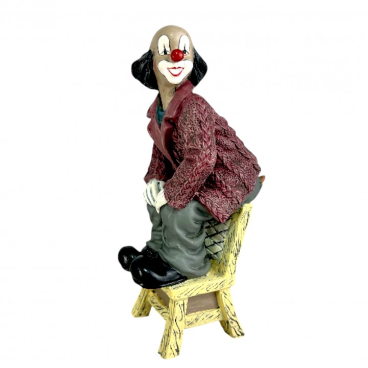 Клоун на стуле Gilde Clowns. Германия