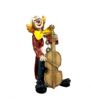 Клоун музыкант c контрабасом Vivian C. Германия