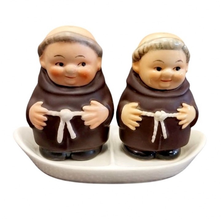 Солонка и перечница Монах, Goebel. Германия