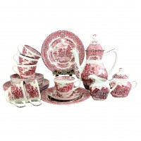 Чайный сервиз, трио Grindley, English Country Inns. Англия