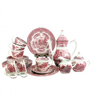 Чайный сервиз, трио Grindley, English Country Inns. Англия