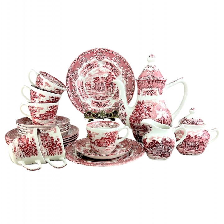 Чайный сервиз, трио Grindley, English Country Inns. Англия