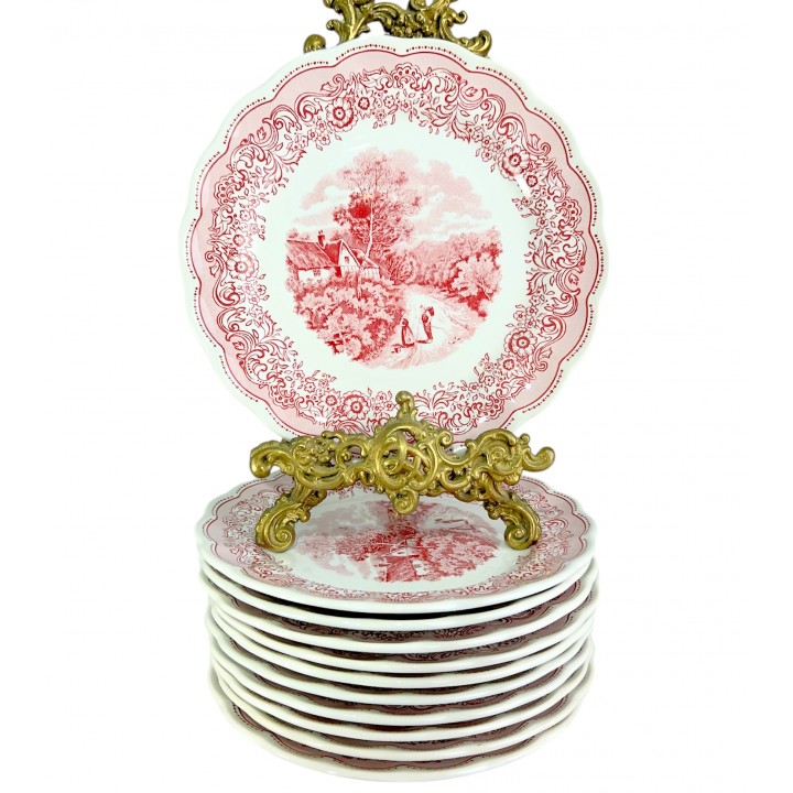 Тарелки для второго Swiss Landscape. Италия