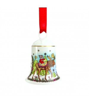 Колокольчик Рождественский 2005 год, Hutschenreuther. Германия