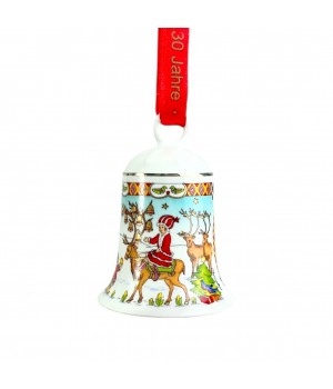 Колокольчик Рождественский 2007 год, Hutschenreuther. Германия