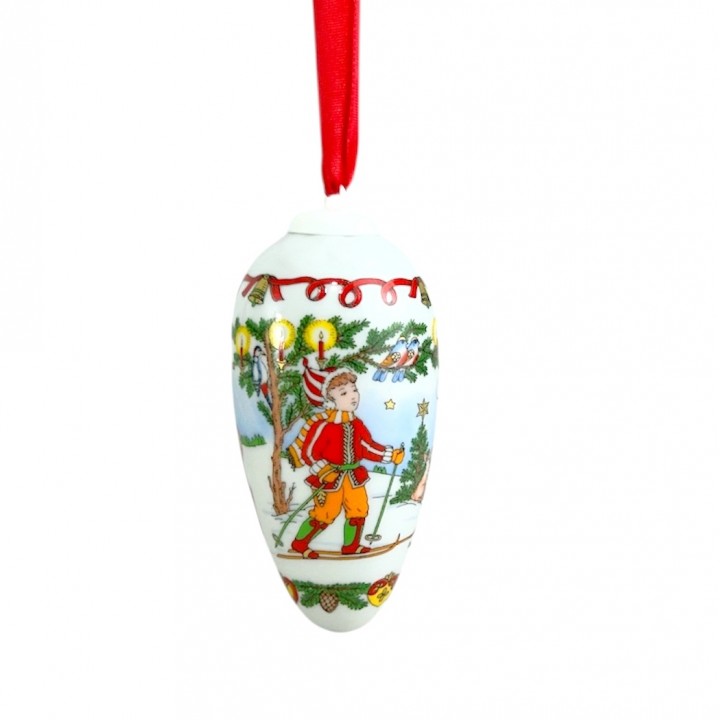 Шишка на елку Рождественская 1999 год, Hutschenreuther. Германия