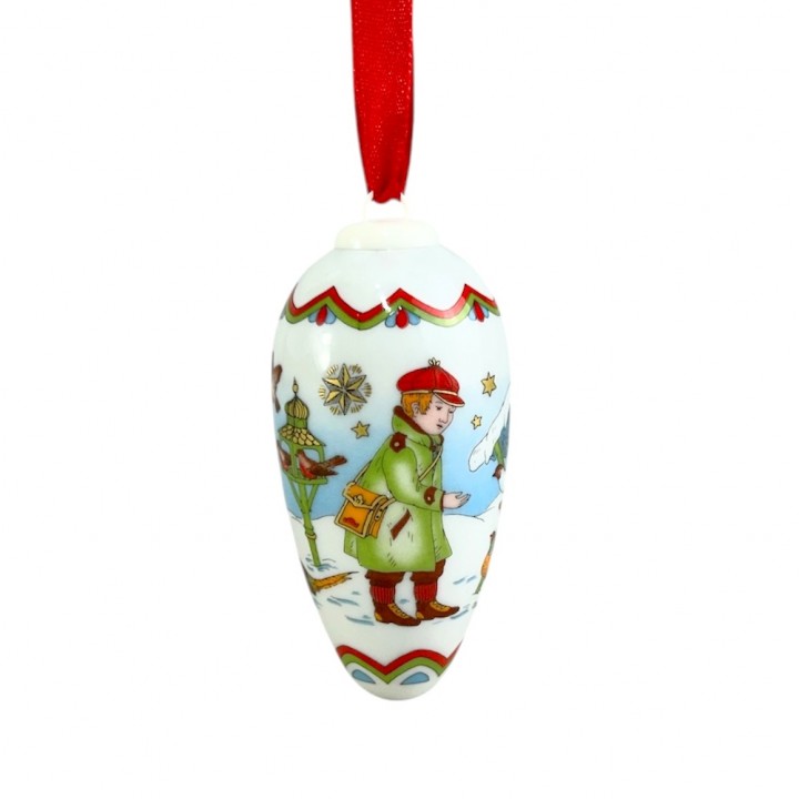 Шишка на елку Рождественская 2001 год, Hutschenreuther. Германия