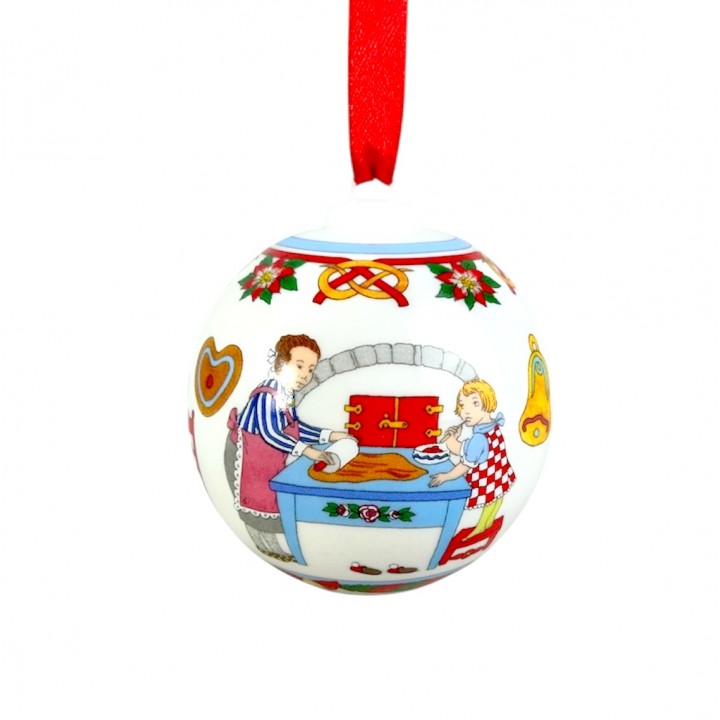 Шар на елку Рождественский 2011 год, Hutschenreuther. Германия