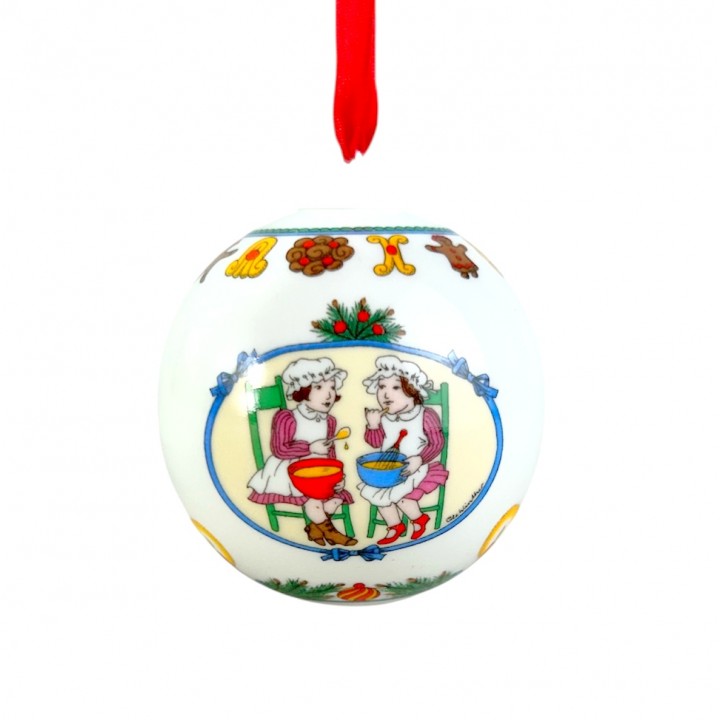 Шар на елку Рождественский 1996 год, Hutschenreuther. Германия