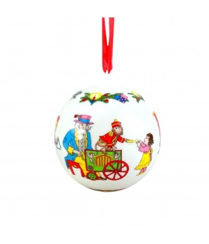 Шар на елку Рождественский 2001 год, Hutschenreuther. Германия