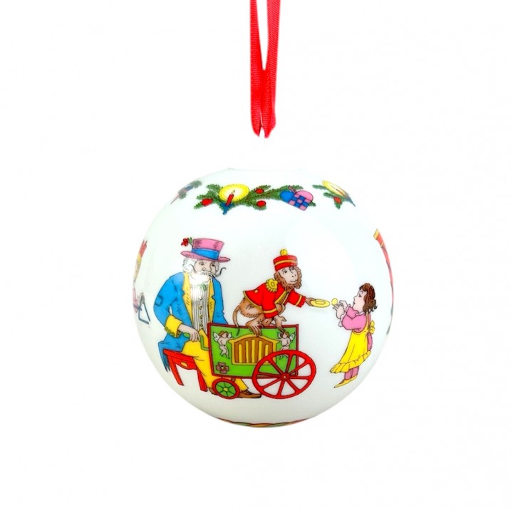 Шар на елку Рождественский 2001 год, Hutschenreuther. Германия