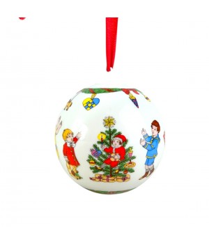 Шар на елку Рождественский 1999 год, Hutschenreuther. Германия