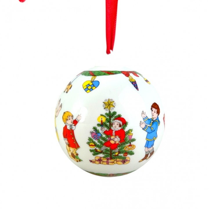 Шар на елку Рождественский 1999 год, Hutschenreuther. Германия