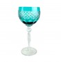 Бокал цветной хрусталь, бирюзовый. Германия