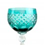 Бокал цветной хрусталь, бирюзовый. Германия